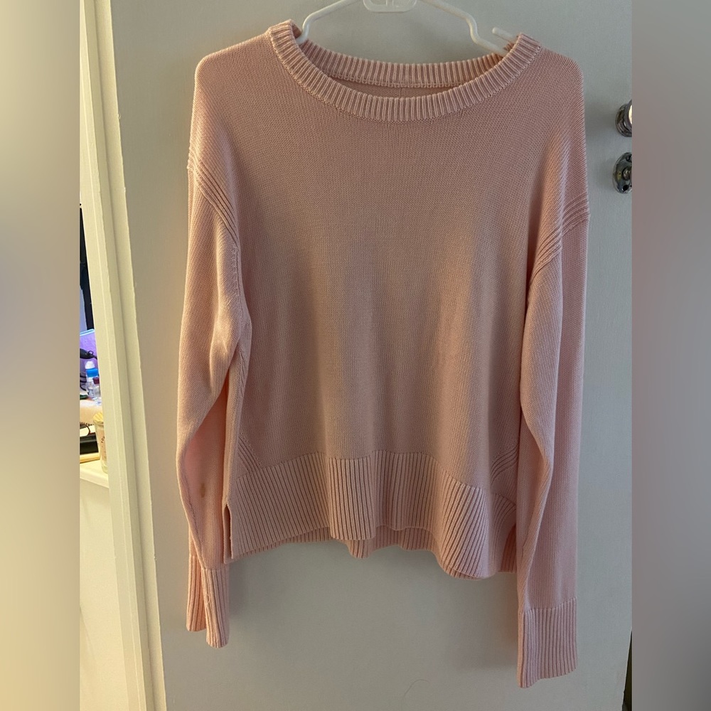 COPY - lululemon pink sweater - unsure of size i ripped out the tag